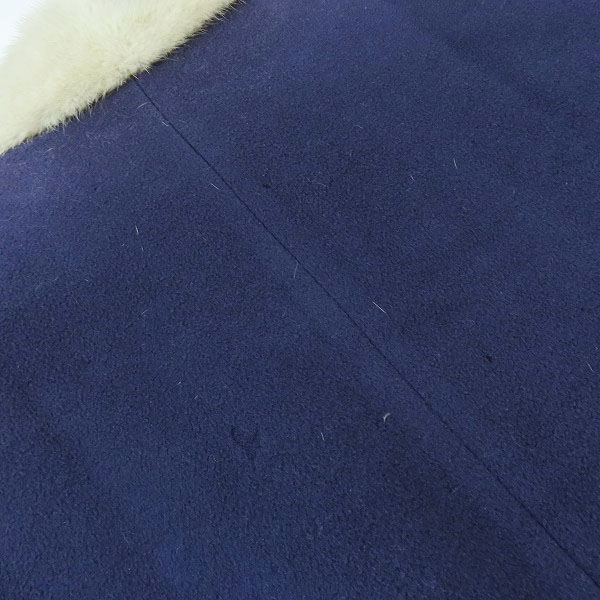 実際に弊社で買取させて頂いたBURBERRYS/バーバリーズ ミンクファー ウールコート /FN040-762/9AB2の画像 8枚目