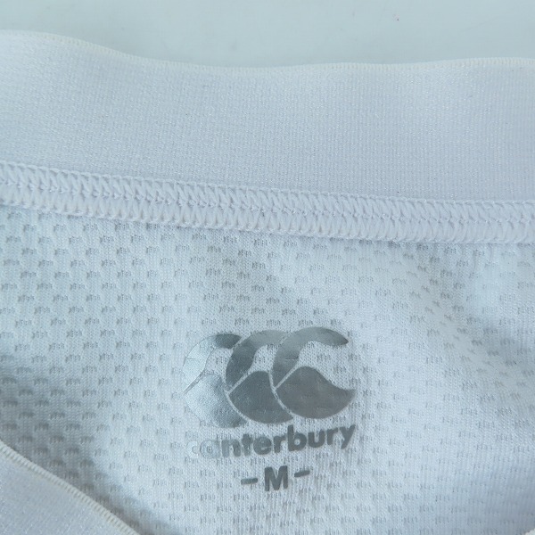 実際に弊社で買取させて頂いたcanterbury/カンタベリー ラグビー日本代表 公式レプリカ ホームジャージ VCR39010/Mの画像 3枚目
