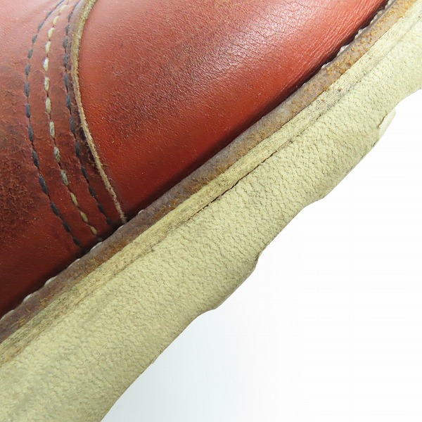 実際に弊社で買取させて頂いたRED WING/レッドウィング アイリッシュセッター モックトゥ ブーツ 8875/8Eの画像 8枚目