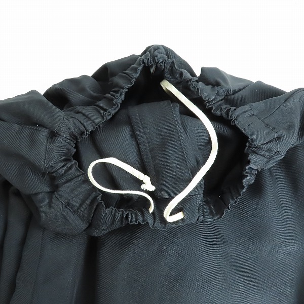 実際に弊社で買取させて頂いたBLACK COMME des GARCONS/ブラックコムデギャルソン AD2019 サルエルパンツ 1E-P005/Mの画像 2枚目