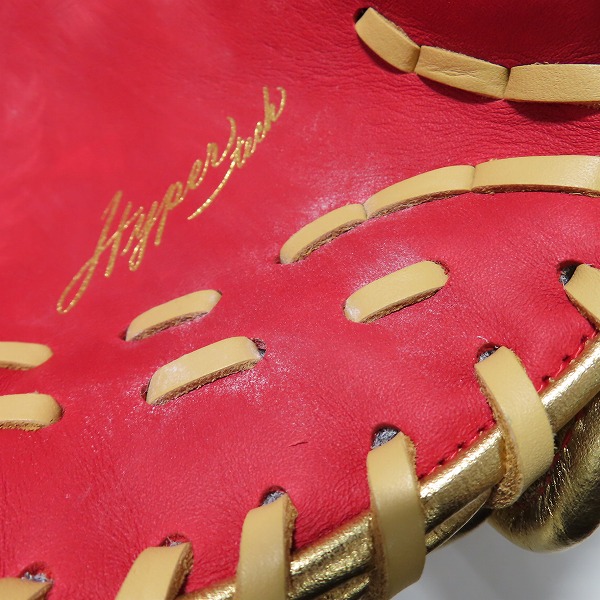 実際に弊社で買取させて頂いたRawlings/ローリングス HYPER TECH COLOR SYNC 軟式/内野手/右投げ用 グローブ GR4HTCN62の画像 8枚目