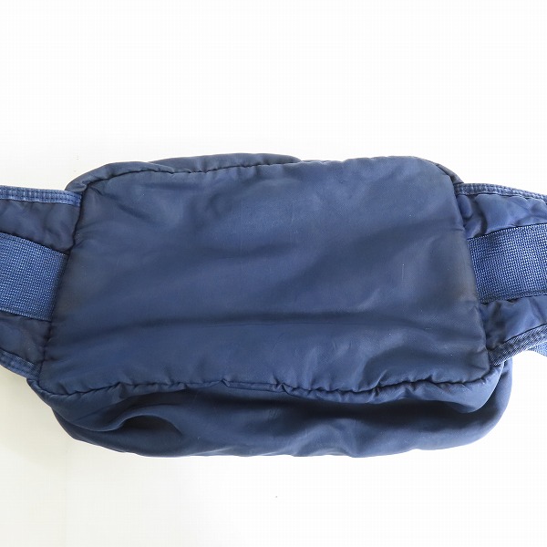 実際に弊社で買取させて頂いたPORTER Classic/ポータークラシック SUPER NYLON WAIST BAG スーパーナイロン インディゴブルー ウエストバッグの画像 1枚目