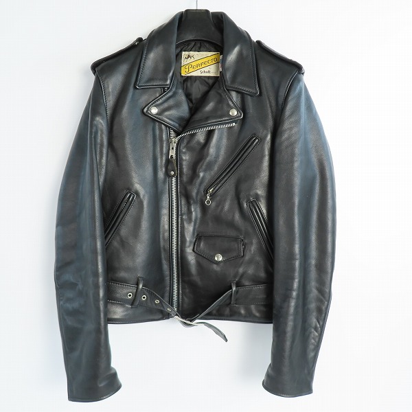 実際に弊社で買取させて頂いたPERFECTO by Schott/パーフェクト バイ ショット ワンスター ダブルライダースジャケット ブラック 36
