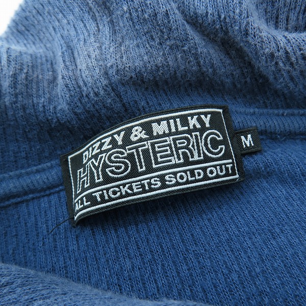 実際に弊社で買取させて頂いたHYSTERIC GLAMOUR/ヒステリックグラマー 23AW ジップアップパーカー 02233CF02/Mの画像 2枚目