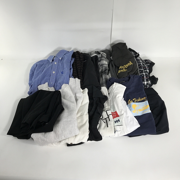 実際に弊社で買取させて頂いた【おまとめ】アウトドア/ユナイテッドアローズ/フレッドペリー 等 カーゴパンツ/ロンT /チェックシャツ 他