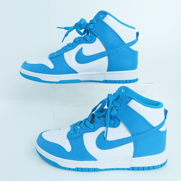 実際に弊社で買取させて頂いたNIKE/ナイキ DUNK HIGH RETRO Championship Blue ダンク DD1399-400/27.5の画像 3枚目