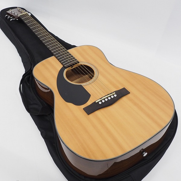 実際に弊社で買取させて頂いた★Fender/フェンダー CC-60S LH/NAT アコースティックギター/アコギ レフティ/左きき用 ソフトケース付