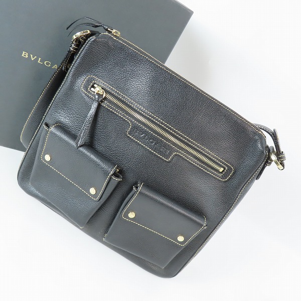 実際に弊社で買取させて頂いたBVLGARI/ブルガリ ABELEL レザー ショルダーバッグ/ワンショルダー