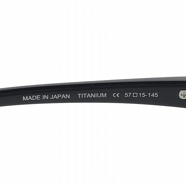 実際に弊社で買取させて頂いたSAMURAI SHO/サムライ翔 メガネ/メガネフレーム/アイウェア SS-J212 #3の画像 6枚目