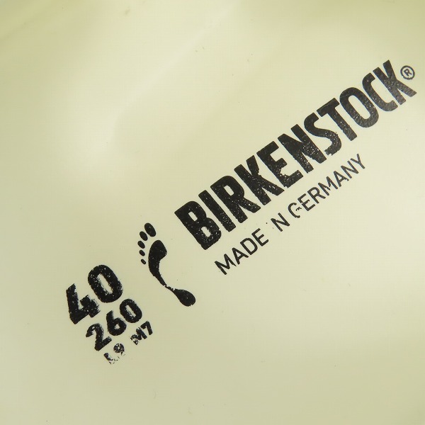 実際に弊社で買取させて頂いたBIRKENSTOCK/ビルケンシュトック ARIZONA EVA アリゾナ ラバーサンダル 40の画像 5枚目