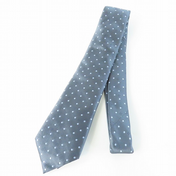 実際に弊社で買取させて頂いたLOUIS VUITTON/ルイ・ヴィトン ネクタイ グレー ドット柄 モノグラム