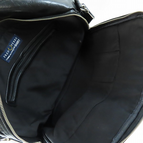 実際に弊社で買取させて頂いたCOMME des GARCONS SHIRT × FRED PERRY/コムデギャルソンシャツ×フレッドペリー 2way ボストンバック S16309/2460の画像 3枚目