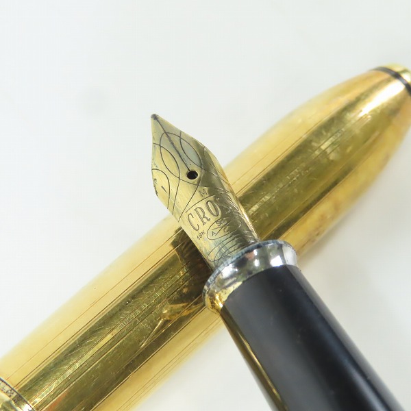 実際に弊社で買取させて頂いたCROSS/クロス ペン先 18K/750 万年筆　ゴールド