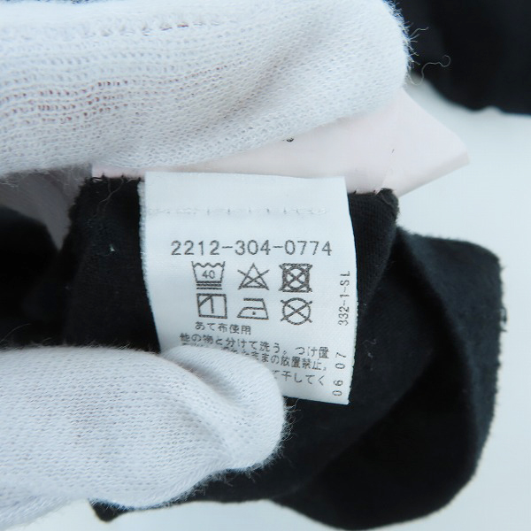 実際に弊社で買取させて頂いた【JPタグ】CHROME HEARTS/クロムハーツ Striped Dagger Tee ストライプダガーTシャツ/Mの画像 6枚目