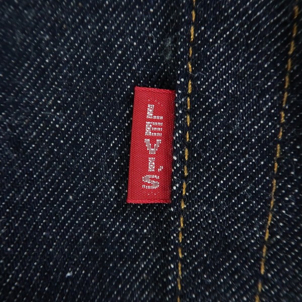 実際に弊社で買取させて頂いた【未使用】LEVI'S/リーバイス 501ZXX 1954年モデル ビッグE デニムパンツ/ジーンズ 50154-0110/W38L34の画像 7枚目