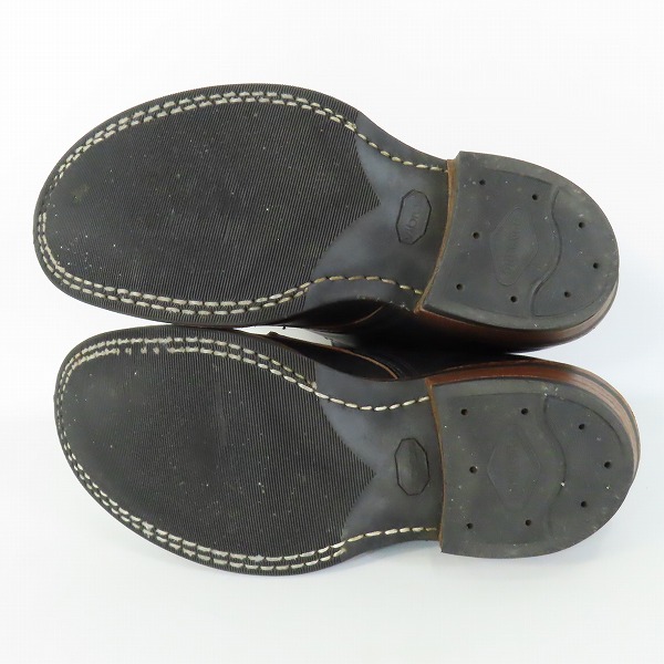 実際に弊社で買取させて頂いたWHITE’S BOOTS/ホワイツブーツ セミドレス ブーツ vibram QUABAUG/9Eの画像 2枚目