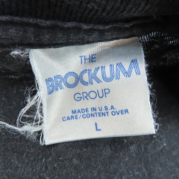 実際に弊社で買取させて頂いたBROCKUM社 MEGADETH/メガデス 90's ワールドツアー ヴィンテージ バンT/Lの画像 2枚目