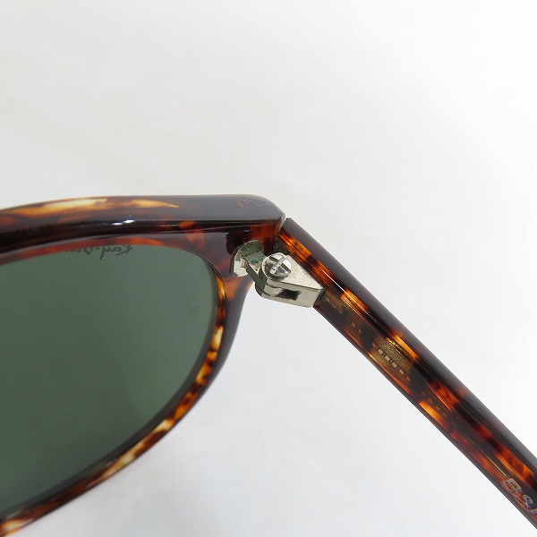 実際に弊社で買取させて頂いたRay-Ban/レイバン B&L/ボシュロム社製 Premier B サングラス/アイウェア W0864の画像 4枚目