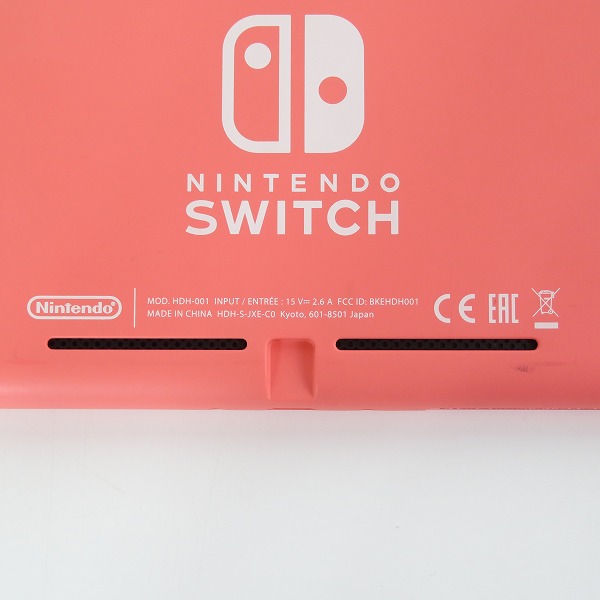 実際に弊社で買取させて頂いた任天堂 Nintendo Switch Lite/ニンテンドー スイッチライト 本体 コーラル/HDH-S-PAZAA【簡易動作確認済】の画像 3枚目