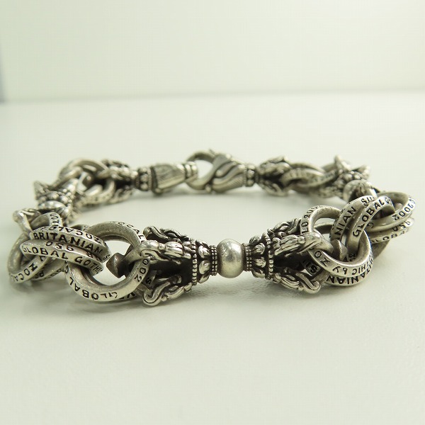 実際に弊社で買取させて頂いたZOCALO/ソカロ ダブルリングバードドージェブレスレットの画像 3枚目