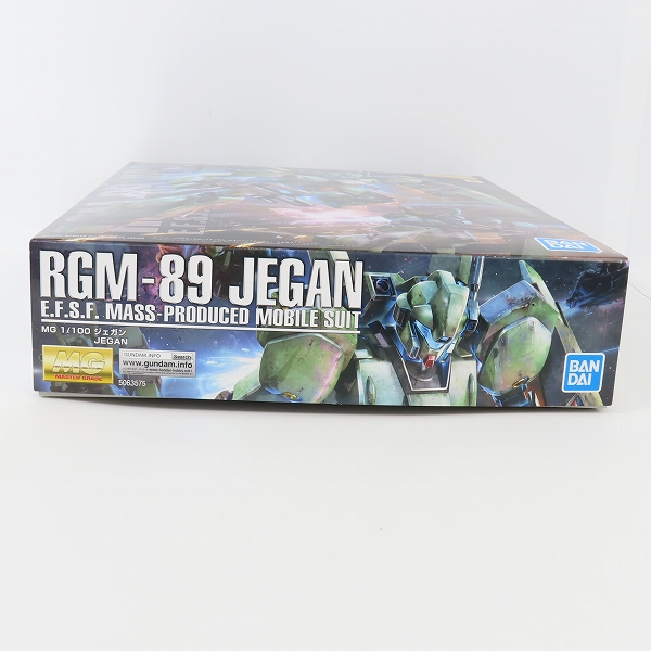 実際に弊社で買取させて頂いた【未組立】BANDAI/バンダイ MG 1/100 機動戦士ガンダム 逆襲のシャア RGM-89 ジェガンの画像 4枚目