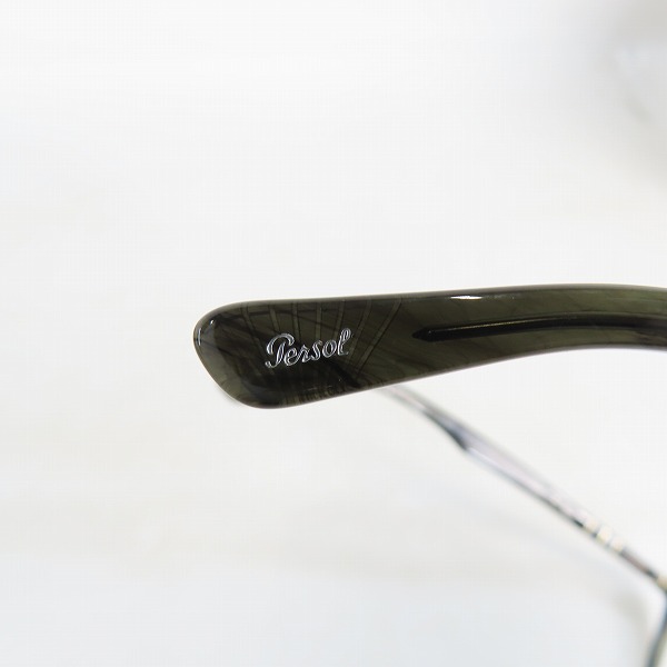 実際に弊社で買取させて頂いたPersol/ペルソール メガネフレーム/アイウェア Typewriter Edition 3107-V 1020の画像 7枚目
