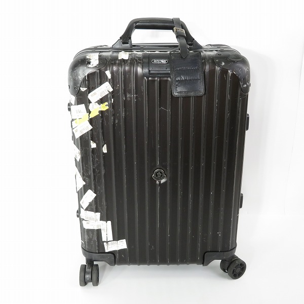 実際に弊社で買取させて頂いたRIMOWA×MONCLER/リモワ×モンクレール トパーズ ステルス キャビン S 920.90 