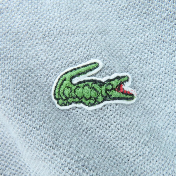 実際に弊社で買取させて頂いたLACOSTE/ラコステ 半袖 ポロシャツ 鹿の子 L1264/5の画像 4枚目