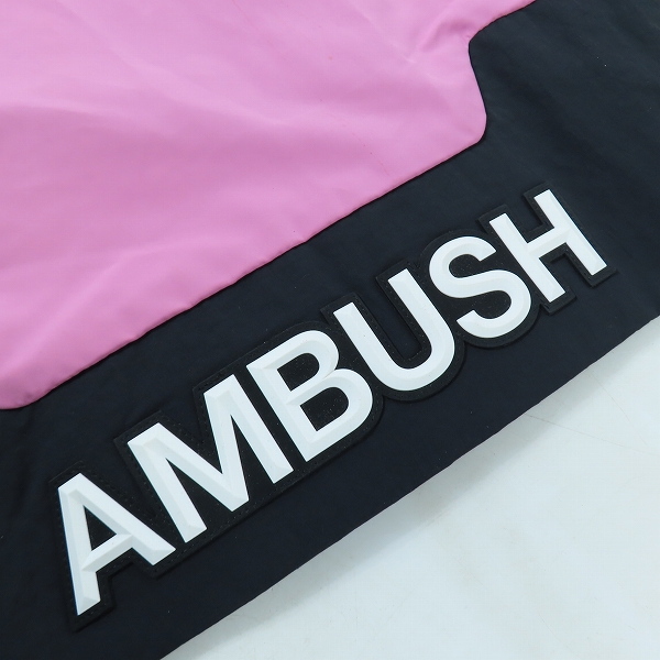 実際に弊社で買取させて頂いたNIKE × AMBUSH/ナイキ × アンブッシュ モーターサイクルジャケット CW8000-693/XLの画像 7枚目