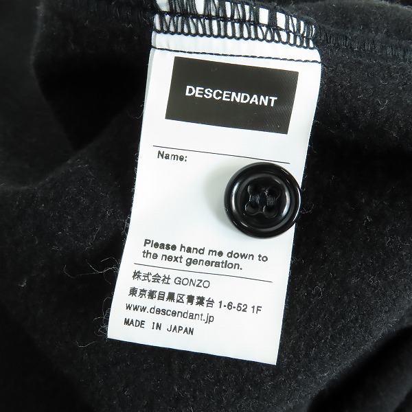 実際に弊社で買取させて頂いたDESCENDANT×Ron Herman/ディセンダント×ロンハーマン モールスキン シャツジャケット/2の画像 5枚目