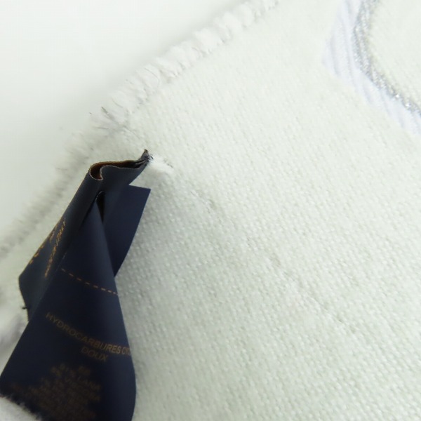 実際に弊社で買取させて頂いたLouis Vuitton/ルイヴィトン  LV エセンシャル シャイン フリンジ マフラー M78895の画像 5枚目