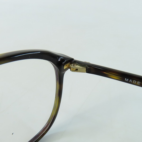 実際に弊社で買取させて頂いたCHANEL/シャネル ココマーク フルリム メガネフレーム/アイウェア 3219の画像 4枚目