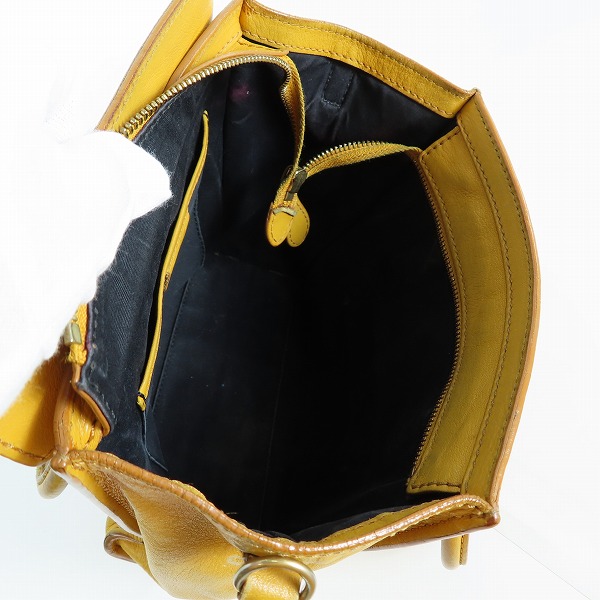 実際に弊社で買取させて頂いたCELINE/セリーヌ ラゲージ ミニショッパー レザー 2WAY ハンドバッグ/ショルダーバッグの画像 3枚目