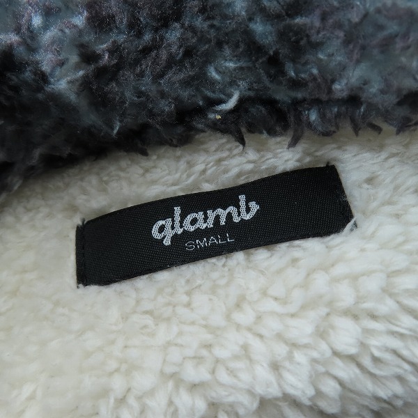 実際に弊社で買取させて頂いたglamb/グラム Grunge Boa JKT/グランジボアジャケット/Sの画像 2枚目