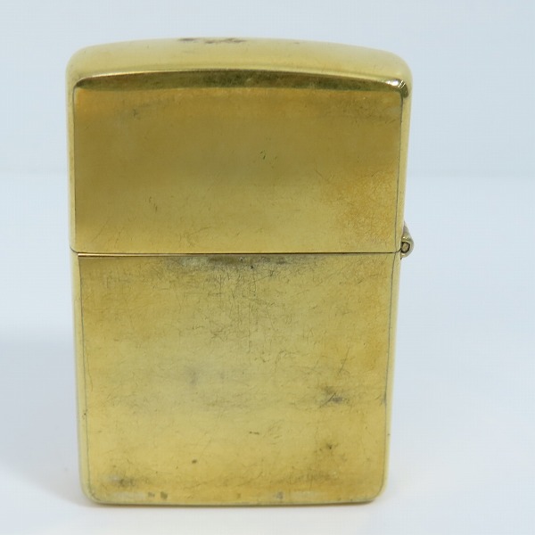 実際に弊社で買取させて頂いたZIPPO/ジッポー HARLEY-DAVIDSON/ハーレーダビッドソン イーグルメタル貼り ゴールド 1992年製の画像 2枚目