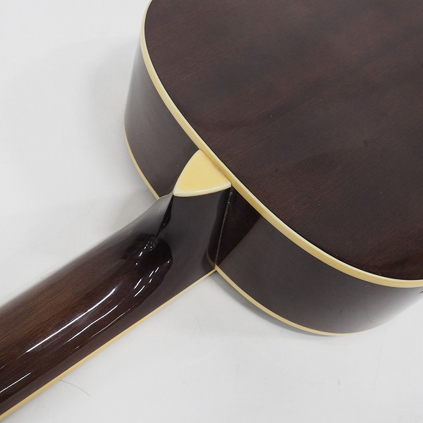 実際に弊社で買取させて頂いた★S.yairi /ヤイリ YM-17 VS ミニアコースティックギター/アコギ ギグトケース付 の画像 8枚目