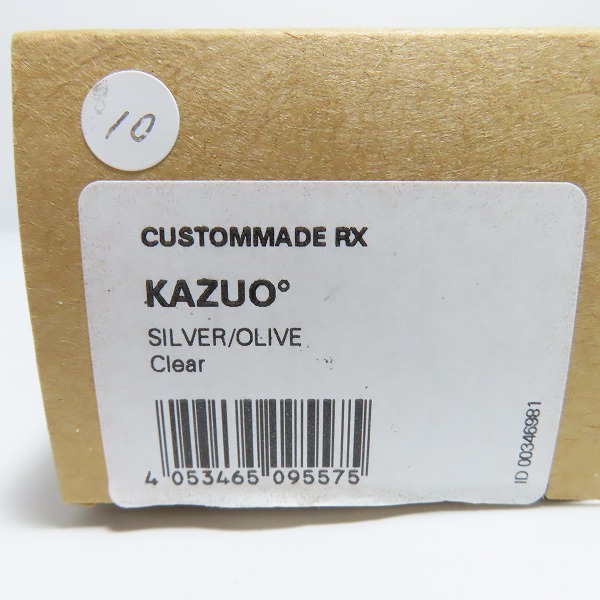 実際に弊社で買取させて頂いたMYKITA/マイキータ KAZUO SILVER/OLIVE メガネフレーム の画像 8枚目