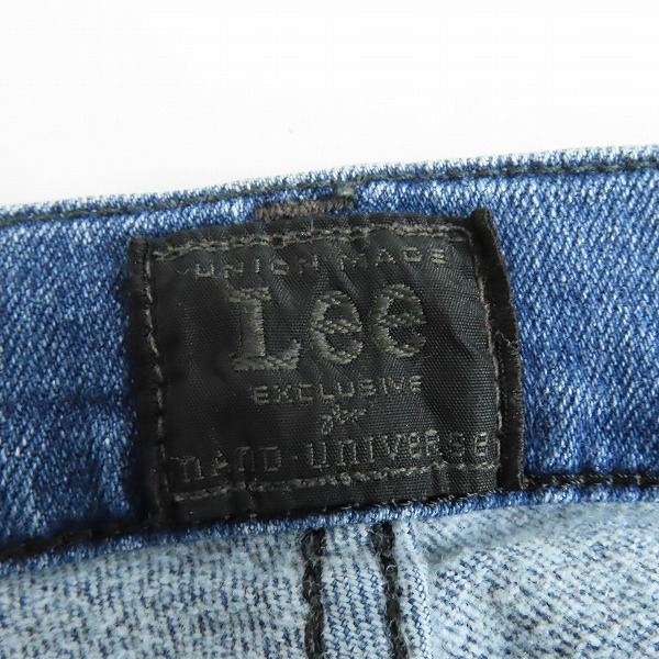 実際に弊社で買取させて頂いたnano universe×Lee/ナノ・ユニバース×リー ストレッチ スキニーデニム LB0061/Mの画像 3枚目