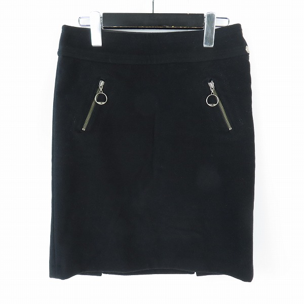 実際に弊社で買取させて頂いたBURBERRY BLUE LABEL/バーバリーブルーレーベル カシミヤ混 スカート FXF48-769-09/38