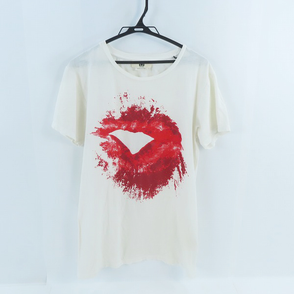 実際に弊社で買取させて頂いたMARC JACOBS/マークジェイコブス キスマークプリント Tシャツ XS