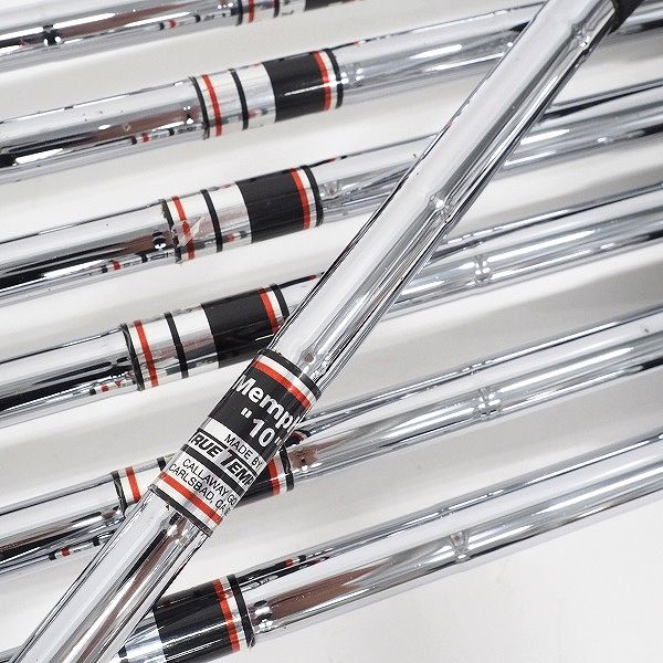 実際に弊社で買取させて頂いたCallaway/キャロウェイ X-20 TOUR/ツアー アイアン #4～9,Pw 7本セット Memphis 10 FLEX:SR相当の画像 6枚目