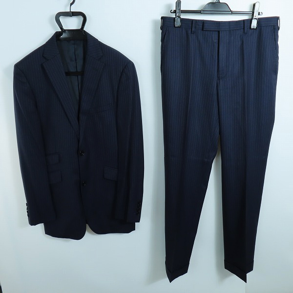 実際に弊社で買取させて頂いたBURBERRY BLACK LABEL/バーバリー ブラックレーベル スーツ/セットアップ BMD27-710-28/42Rの画像 0枚目