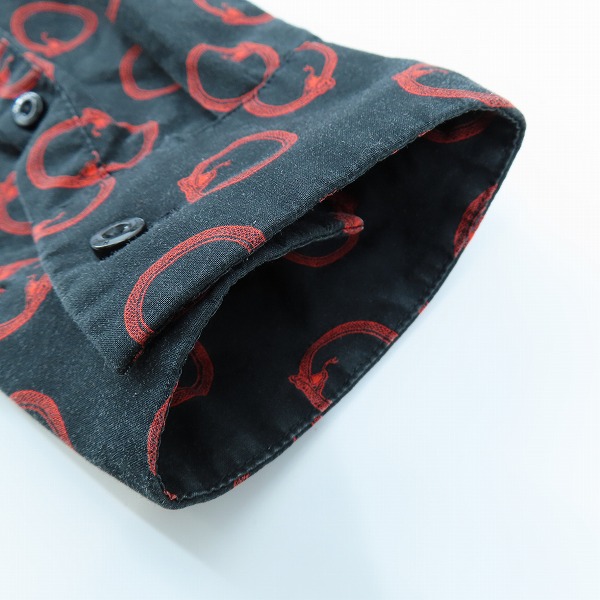 実際に弊社で買取させて頂いたHUGO BOSS/ヒューゴボス 総柄 長袖シャツ Lの画像 6枚目