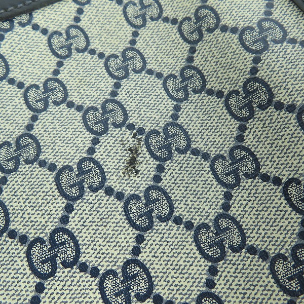 実際に弊社で買取させて頂いたGUCCI/グッチ オールド クラッチバッグ ポーチ シェリーライン GG柄の画像 7枚目
