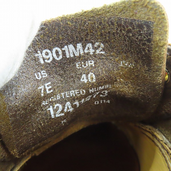 実際に弊社で買取させて頂いたCHIPPEWA/チペワ 4"MOC TOE WEDGE OXFORD 4 インチ モックトゥ ウェッジ オックスフォード 1901M42/7Eの画像 5枚目