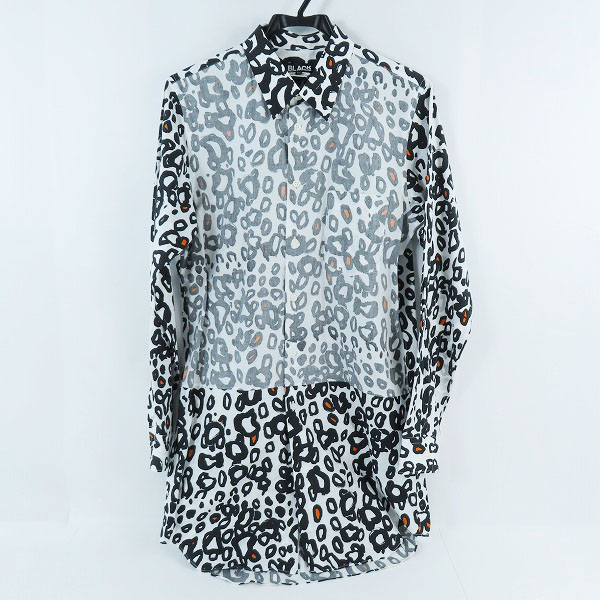 実際に弊社で買取させて頂いたBLACK COMME des GARCONS/ブラックコムデギャルソン AD2020 インサイドアウト 長袖シャツ 1G-B023/M
