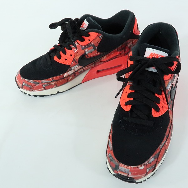 実際に弊社で買取させて頂いたNIKE×atmos/ナイキ×アトモス AIR MAX 90 PRNT WE LOVE NIKE/エアマックス90 プリント AQ0926-001/27.5