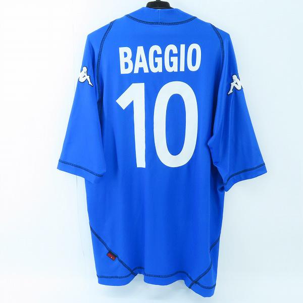 実際に弊社で買取させて頂いたkappa/カッパ ブレシア・カルチョ #10 ロベルト・バッジョ ユニフォーム/XLの画像 1枚目