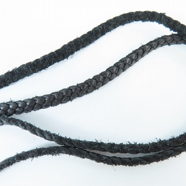 実際に弊社で買取させて頂いたCHROME HEARTS/クロムハーツ BSフレアチャーム w/レザーブレード スクロールボロチップの画像 7枚目