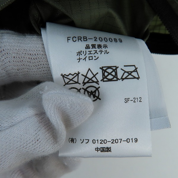 実際に弊社で買取させて頂いたF.C.Real Bristol/F.C.レアルブリストル  ナイロン サコッシュ FCRB-200089の画像 6枚目